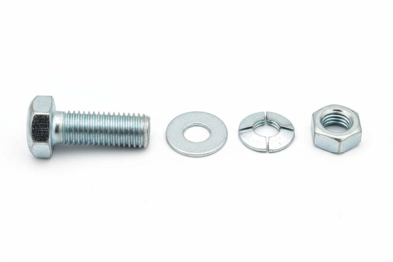 3/8" x 2" Galvanized Bolt Assembly Kit