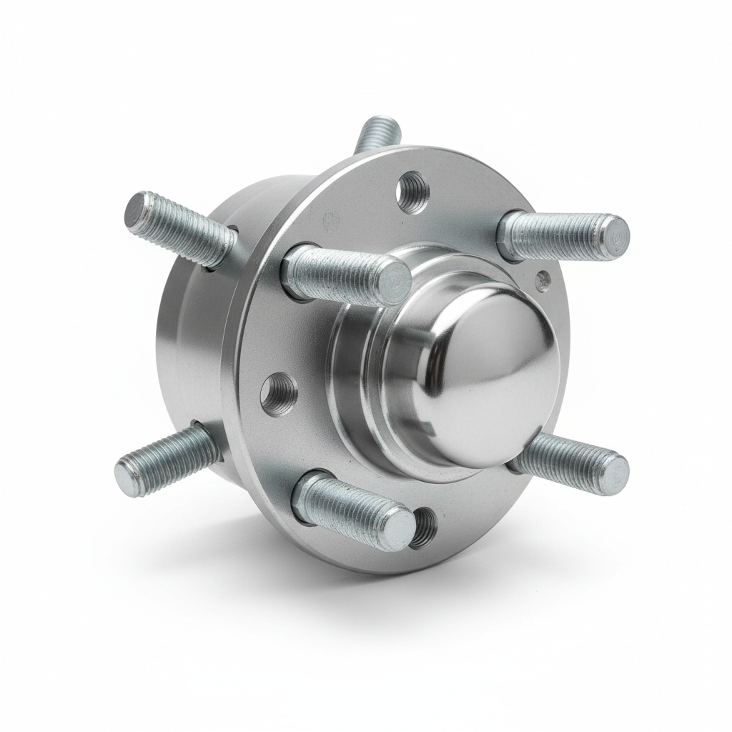 5-Lug Trailer Hub Kit with Bearings - 3,500 lb