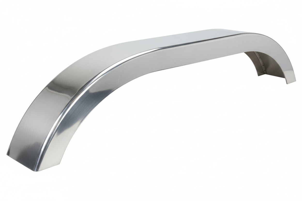 72" Smooth Aluminum Tandem Axle Fender