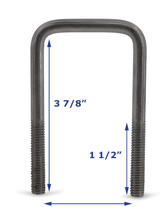 Ubolt 3/8 x 1 13/16 x 1 3/4 TD