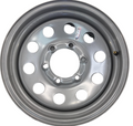 Rim Only 15" Sil Mod 6 Lug