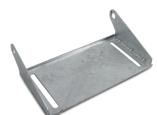 Roller Bracket, 12", Galv.