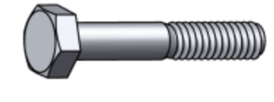 Bolt Only 1/2" x 4" Galv