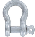 Shackle, 1/2" Galv.