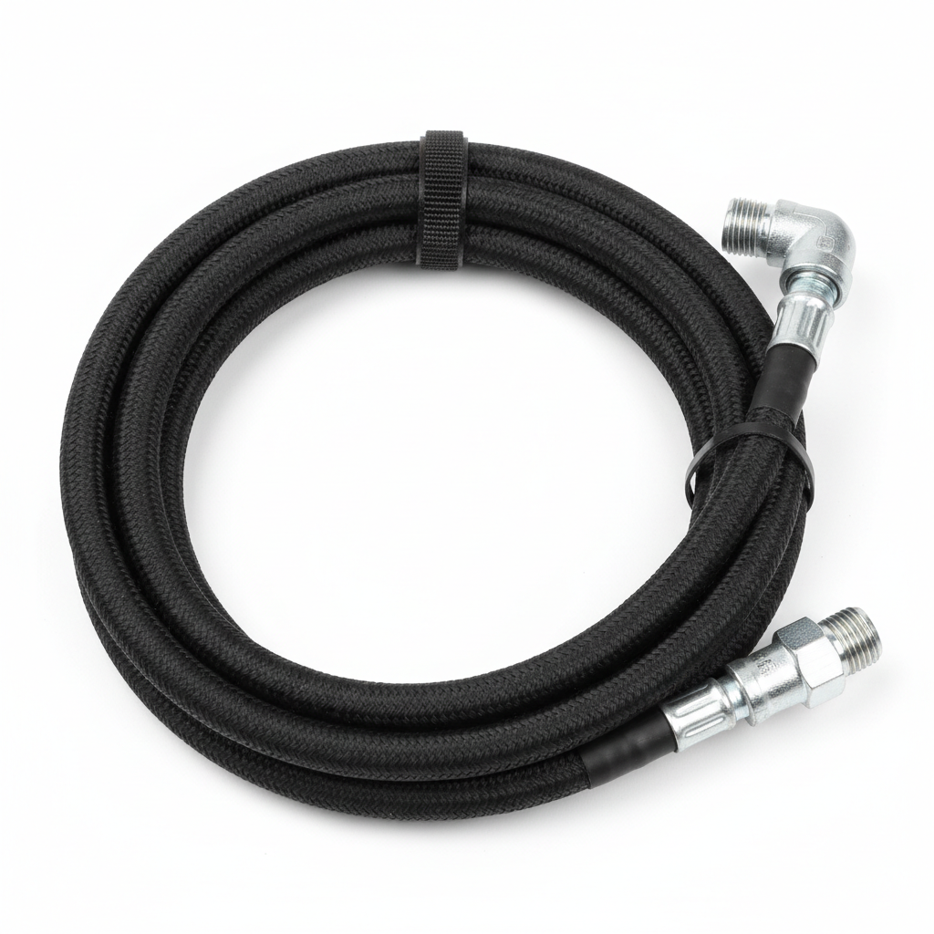 Coiled hydraulic brake line for trailer surge brake system 6-7 feet