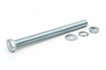 Complete Galvanized Bolt Assembly - 3/8" x 6" Long with Washers and Nut