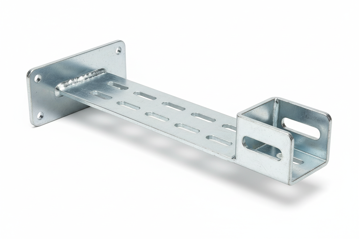 Galvanized Adjustable Cross-Arm Bracket