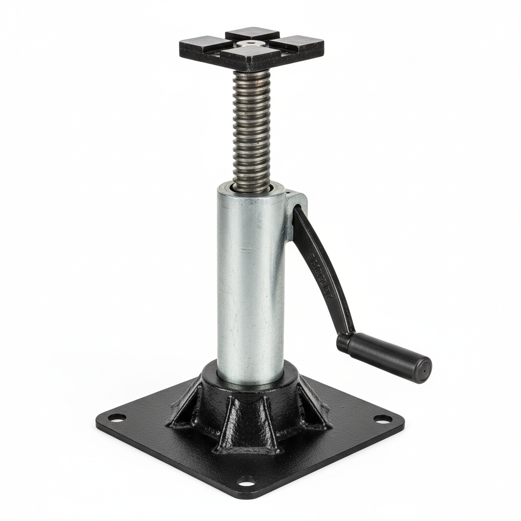 Heavy-Duty Freestanding Trailer Support Jack