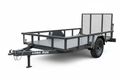 Heavy-duty open utility trailer by Long Run Trailers with upgraded construction