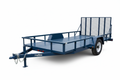 Larger 6x12 open utility trailer by Long Run Trailers
