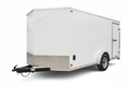 Premium 5x8 single axle V-nose enclosed cargo trailer
