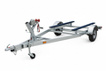 Single axle galvanized boat trailer for 14-16 foot boats