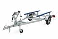 Small galvanized boat trailer for 12-14 foot boats