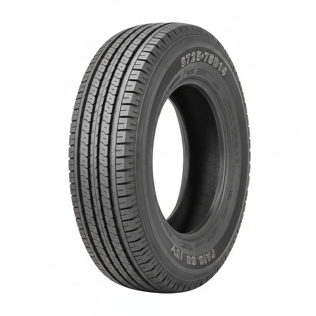 ST215/75D14 bias-ply trailer tire