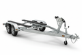 Tandem axle galvanized boat trailer for 18-20 foot boats