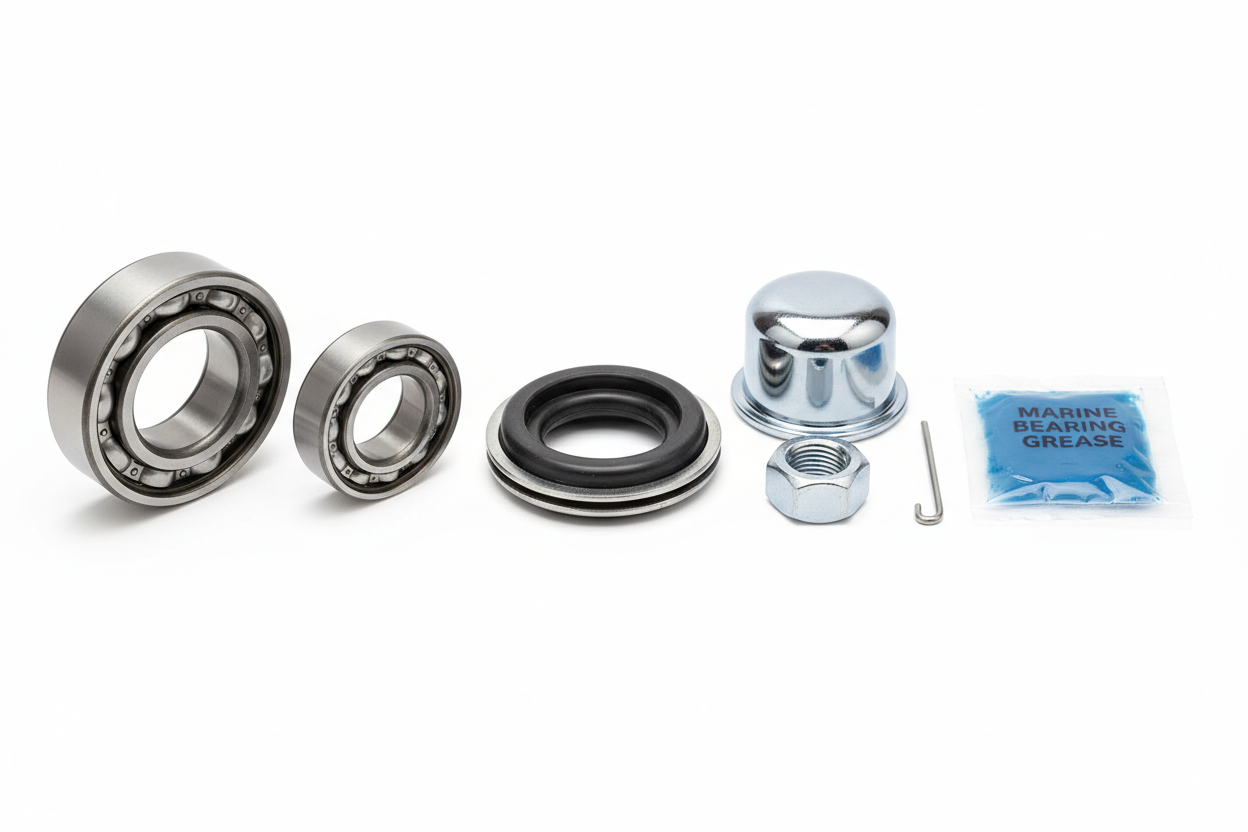 Trailer wheel bearing kit