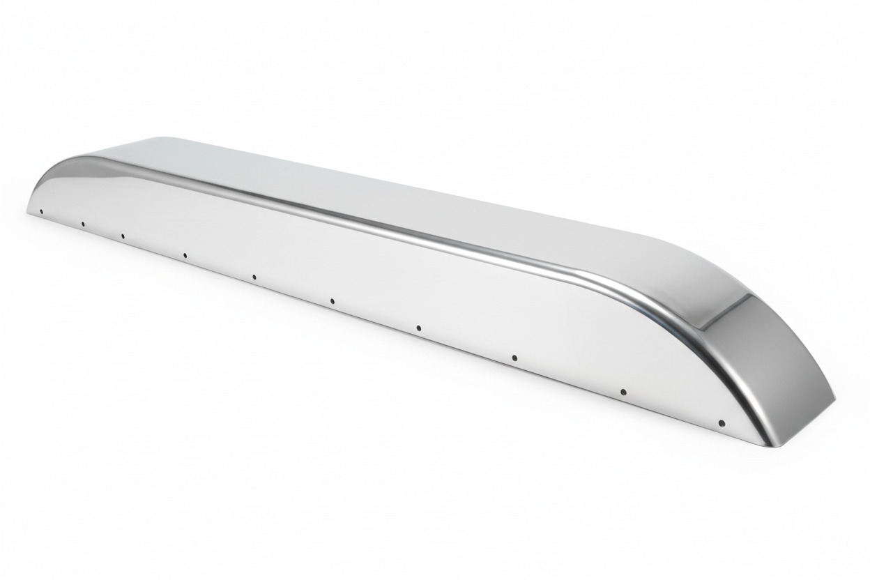 Triple axle boat trailer aluminum fender 9x104 inches