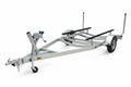 Welded galvanized steel boat trailer for 19-21 foot V-hull boats
