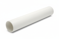 White 2-inch PVC pipe section