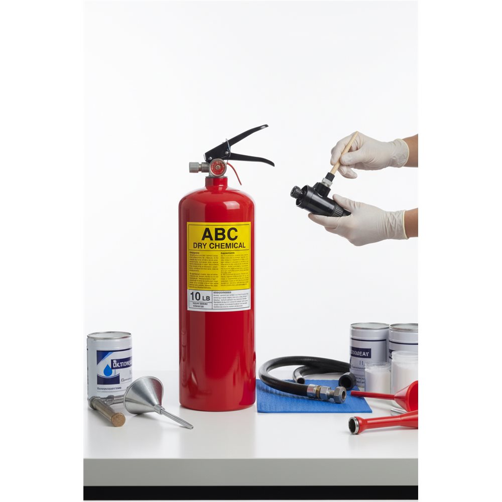 Fire, Recharge 10# ABC Fire Ex