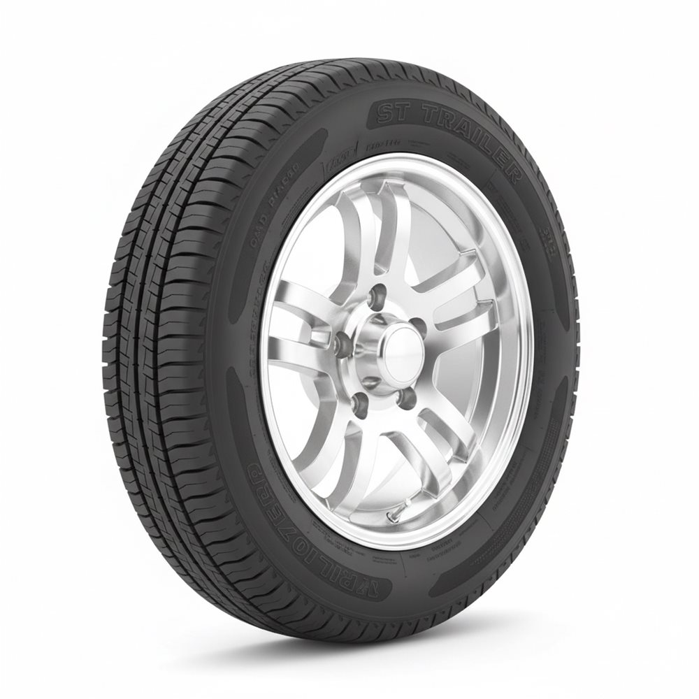 T&W Aluminum 14" Tire & Wheel