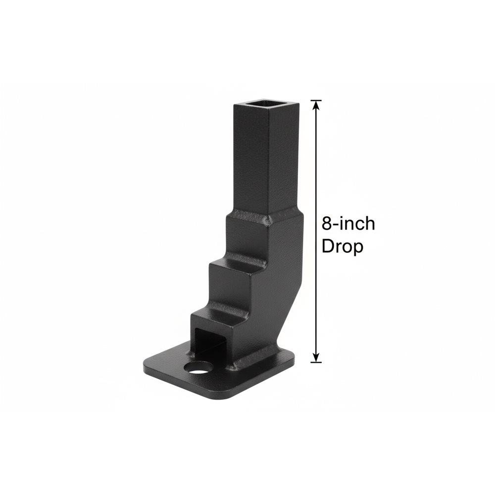 Ball Mount 8" Drop 6" Rise 5K