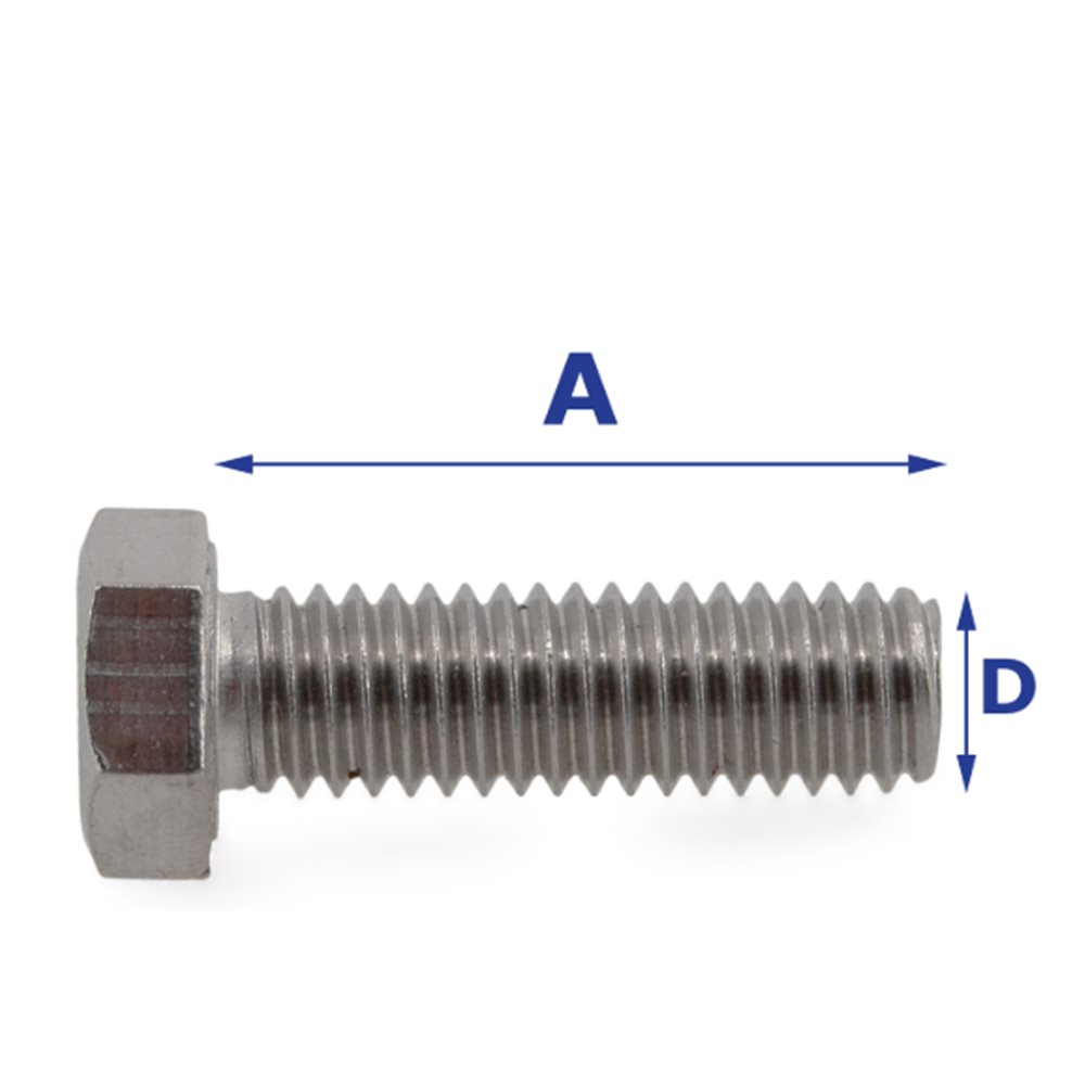 Bolt Only 7/16" x 1" Galv