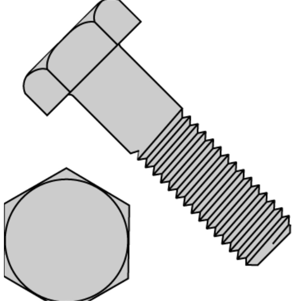 Bolt Only 3/8" x 2" Galv