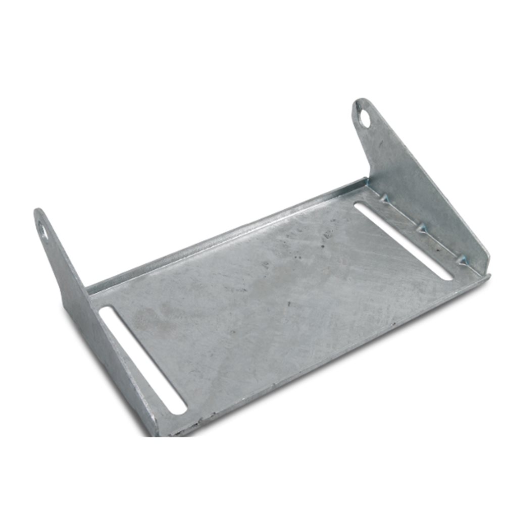 Roller Bracket, 12", Galv.