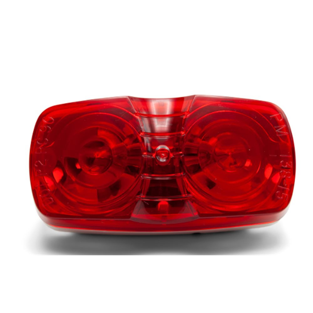 Light, Red, 2 Bulb
