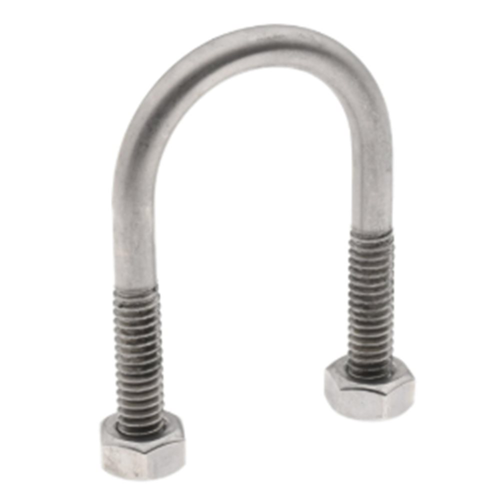 Ubolt,  Not Galv Rnd 2 3/8