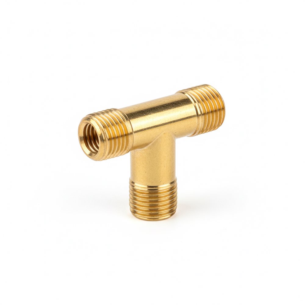 Hyd. Brake/Brass T Fitting