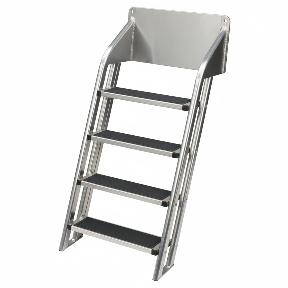 Pontoon Ladder, Deluxe w Pad
