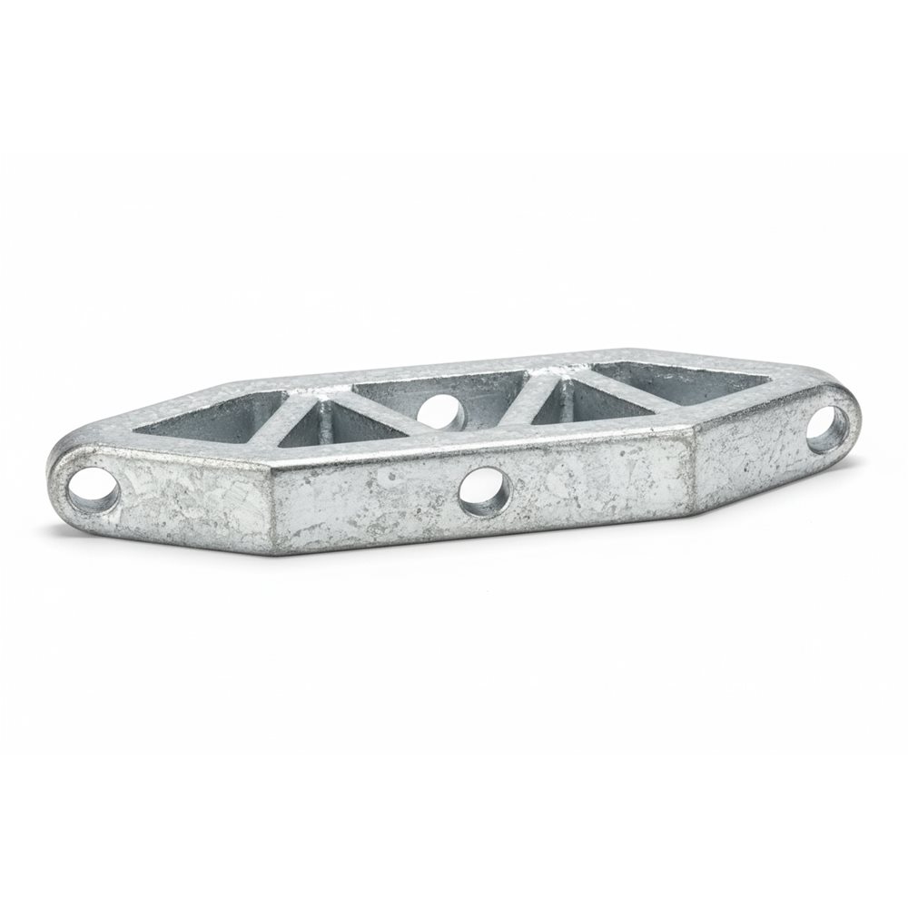 Eq. Bar, 6.25", 1/2" Center Hole Triangle