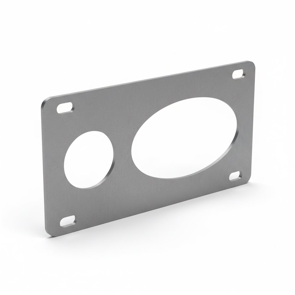 Light Mount Bracket Oval 2.5